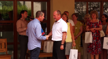 Dobrovolníky roku jsou stavitelé železnice a kostelník