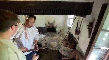 V černé kuchyni se pekly chleby