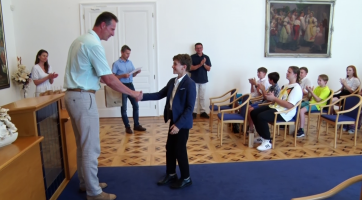 Starosta poděkoval žákům Základní umělecké školy