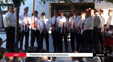 Předhodový večer se konal po dvouleté pauze