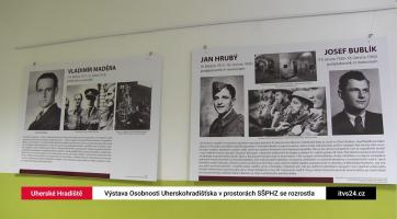 V prostorách SŠPHZ přibyla další část výstavy Osobnosti Uherskohradišťska