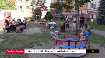 Město otevřelo hřiště, které uspělo v participativním rozpočtu