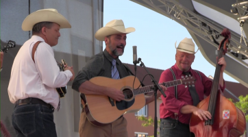 Mírovým náměstím se nesly tóny bluegrassu