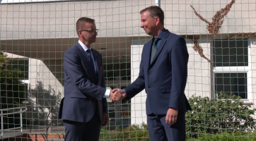 Hejtman Holiš slavnostně zahájil školní rok na uherskohradišťském gymnáziu