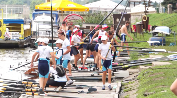 V Hodoníně se jel 1. ročník Podzimní veslařské regaty