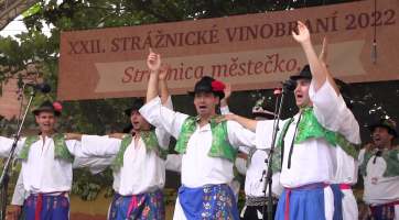 Lidé si užili víno i kulturu při Strážnickém vinobraní