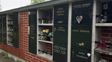 Kolumbárium na Lesním hřbitově se ještě letos rozšíří