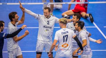 Volejbalisté Zlína vyloupili Prahu! Lvy porazili po lítém boji 3:2