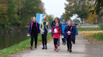 Podzimní kolečko vedlo do Zarazic a do vinohradů