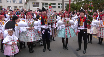 Mařatice o víkendu ožily Slováckými hody s právem