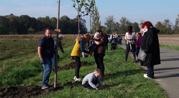 Sázení stromů života pokračovalo v Milokošti