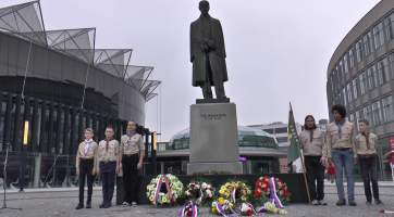 Představitelé kraje si připomněli vznik Československa