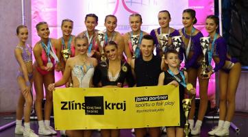 Zlínský MV team bral na mistrovství světa v aerobiku 9 medailí