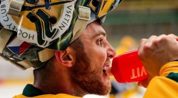 Brankářská jednička Vsetína se zotavuje po zranění. Do tréninku by se měl Žukov vrátit příští týden