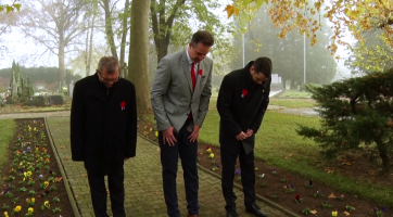 Hodonínská radnice uctila památku válečných veteránů