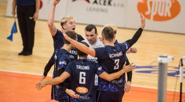 Překvapení pod vysokou sítí! Volejbalisté Fatry v televizním utkání porazili favorizované Budějovice 3:1