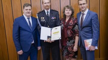 Mezi oceněnými dobrovolníky pracujícími s mládeží je i hasič Petr Kostrůnek