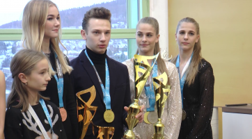 Kraj poděkoval klubu aerobiku za úspěšnou reprezentaci