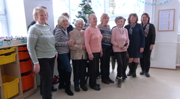 Starostka popřála šťastný rok bývalým učitelkám i lidem v obci