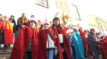 Do ulic Kyjova vyrazili tříkráloví koledníci