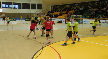 Zuberští házenkáři uspořádali krajský Zimní festival miniházené