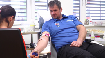 Strážníci městské policie ve Vsetíně darovali krev