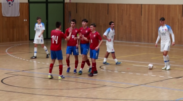 Mladí futsalisté v Hodoníně dvakrát porazili Slovensko 