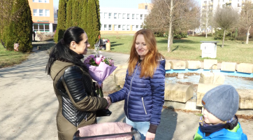 Starostka Otrokovic se potkala s prvním občánkem roku 2023