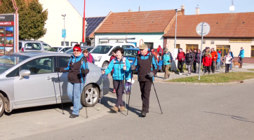 Jubilejní 20. ročník Josefského pochodu okolo Hlubočku nabídl celkem dvě trasy