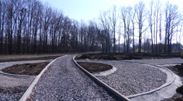 Revitalizace parku Mezivodí v Hulíně se blíží ke konci