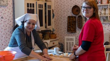 Hanácký velikonoční dvorek ukázal, jak těžký býval den hospodyně