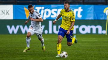 Slovácko uspělo v Teplicích, Zlín doma nestačil na Olomouc