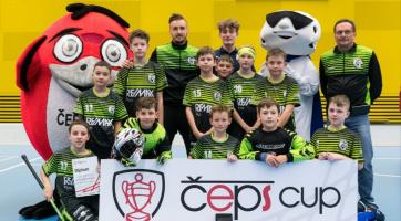 Deset sekund od finále. Mladí florbalisté z Uherského Brodu skončili na ČEPS Cupu čtvrtí 