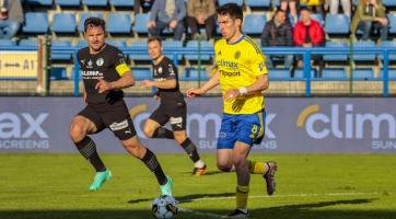 Fotbalisté Zlína přehráli Bohemians 4:1, poprvé v lize skóroval talent Slončík 