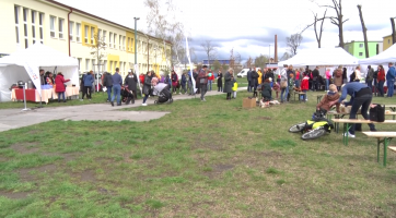 Obyvatelé Bažantnice o víkendu přivítali jaro