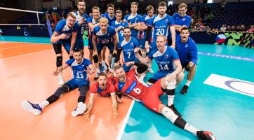 Povedený vstup do Evropské ligy. Čeští volejbalisté ve Zlíně zdolali Slovensko 