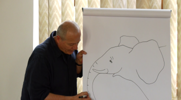 Autogramiáda autora dětských knih Petra Horáčka