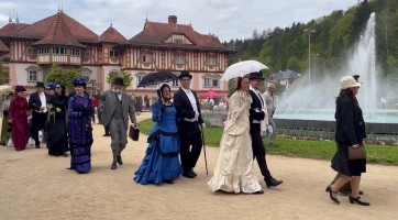 Otevírání pramenů v Luhačovicích byl velkolepý třídenní festival