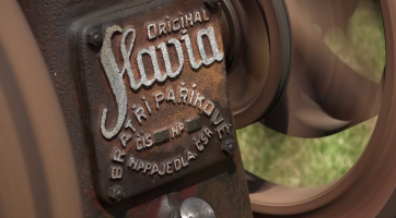 Na nádvoří Nového Kláštera se roztočily Slavia motory