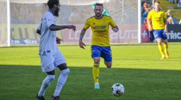 Ševci na úvod baráže zdolali Vyškov 1:0, záchranu přiblížil Dramé 