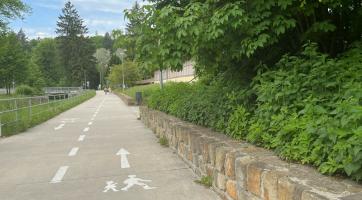 Propojení Luhačovic s Uherským Brodem cyklostezkou je zase o krok dál