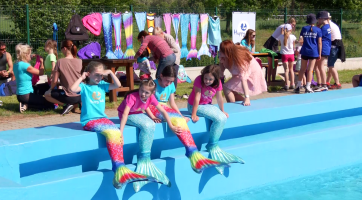 Na kunovickém koupališti měly děti svůj den