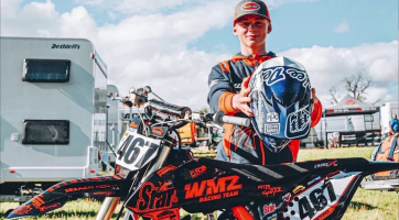 Jakub Zahradník je motocyklový talent a reprezentant ČR