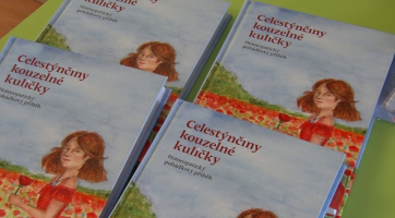 Na křtu knihy o malé Celestýnce se hrálo i na dudy 