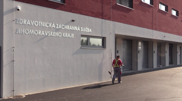 Nová budova záchranky bude hotová na podzim