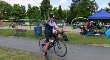 Závodu Moraviaman se zúčastnili i soutěžící z Japonska