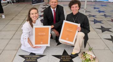 Tereza Ramba a Jan Cina dostali od rektora UTB pseudotitul