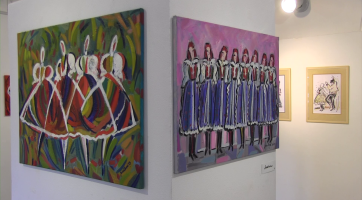 V městské galerii vystavuje Lenka Jurečková