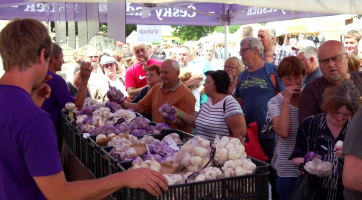 Česnekové buchlovské limončelo bylo novinkou k ochutnání