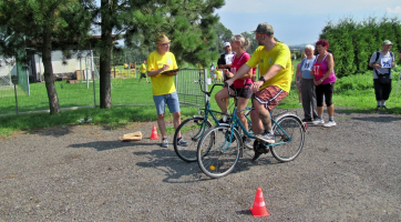 Ve Lhotce nad Bečvou se sešli zrakově postižení